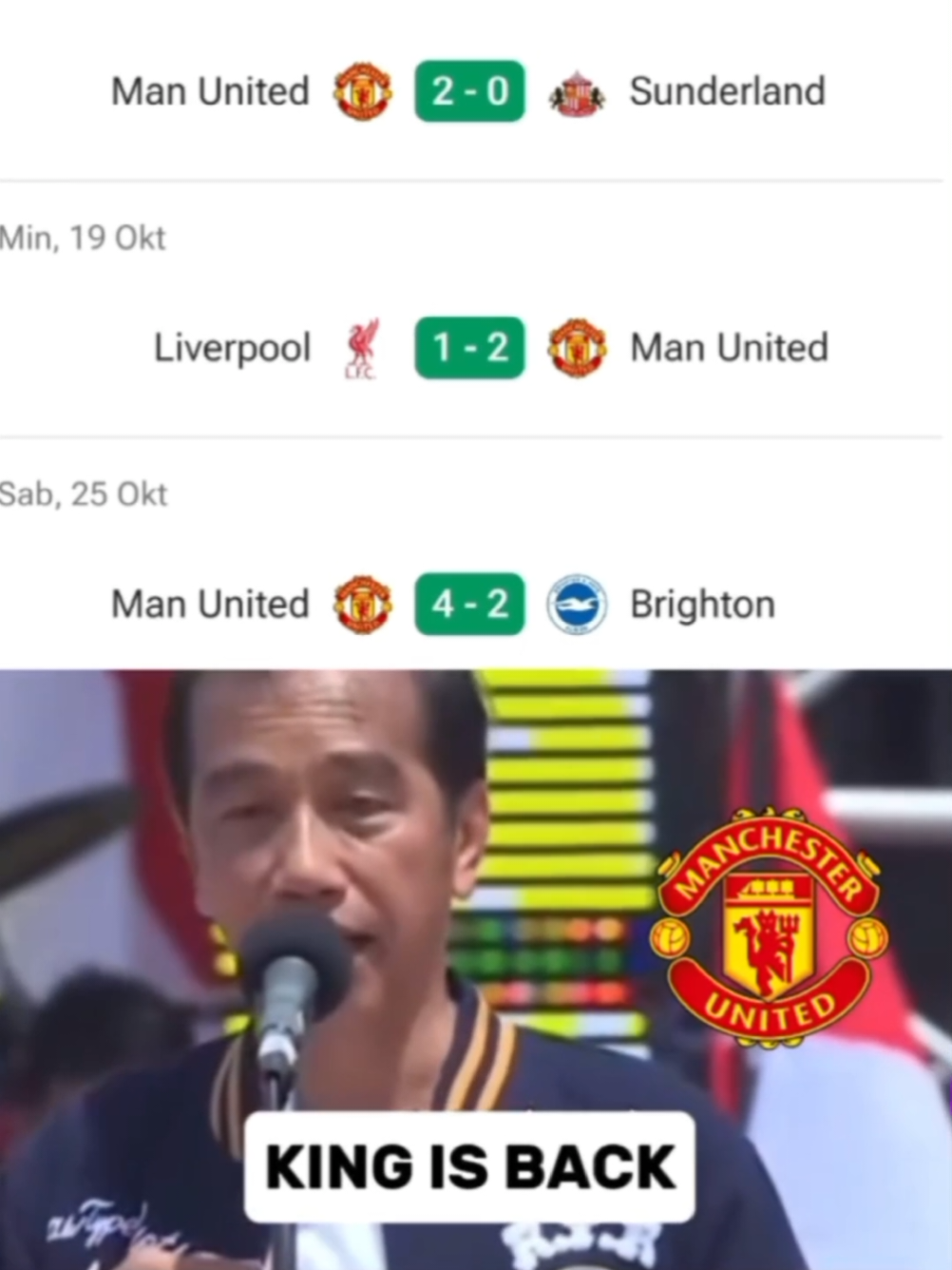 Kebangkitan King Emyu👑 #PremierLeague #manchesterunited #brighton #muvsbrighton #fyp 