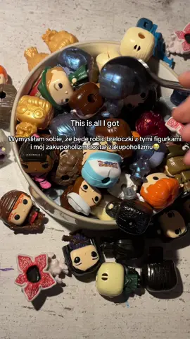 Przynajmniej mam teraz wszystkie figurki ze st oprócz zwykłego willa (jestem w trakcie poszukiwań!!) #thisisalligot #willbyers #strangerthings #harrypotter #dlaciebieee 