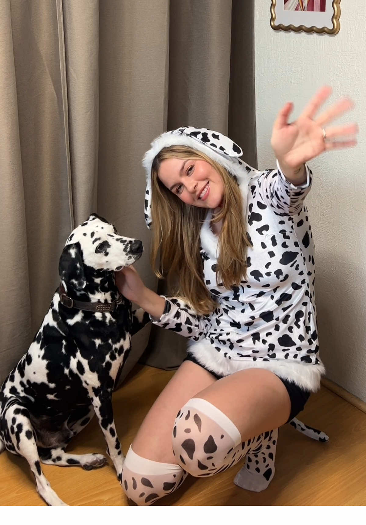 @Fashion Nova me vestí como Jack 🐾   . . este es en talla S/M ✨ lo encuentras como:  Dirty Dog 3 Piece Costume Set - White/Black