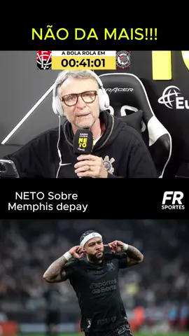 AGORA 🚨🚨🚨 Neto comenta sobre Memphis depay. Segue a página para mais conteúdos como este🙏🏽🚀🔥 . . . . #futebol #corinthians #memphis 