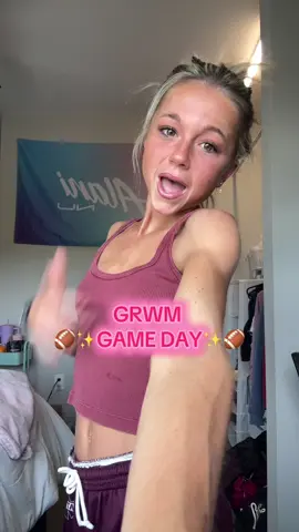 Get ready with me but there’s a twist lol  #gameday #grwm #getreadywithme #gamedayfit #fitcheck