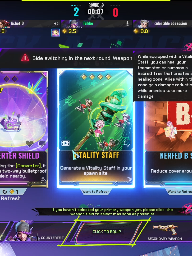 BEST LINEUPS WHIT GRANADE #PunkPartner #FragPunk