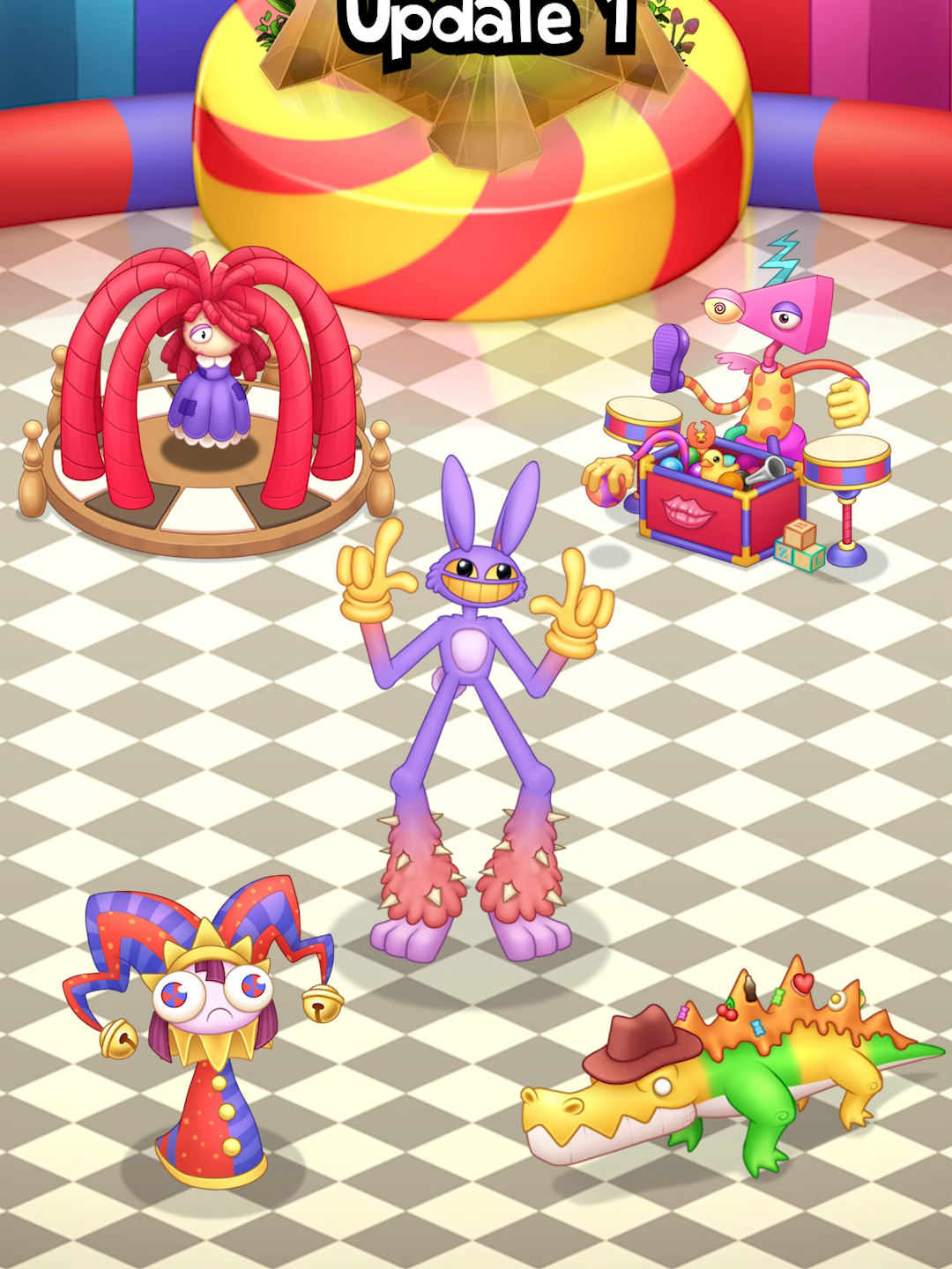 What if TADC was in My Singing Monsters? #mysingingmonster #msm #theamazingdigitalcircus #tadc