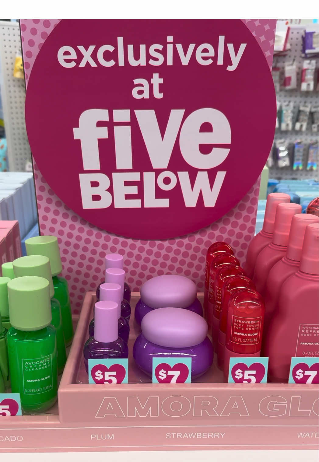 Checkout all these AMAZING DUPES  I found @Five Below of Glow Recipe? Are you going to try these out? #fyp #dupealert #skincaretok 