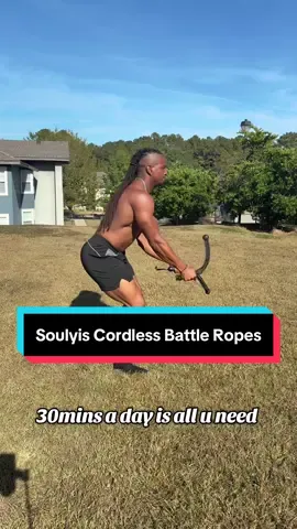 Soulyis Cordless Battle Ropes #gym #rope #homeworkout 
