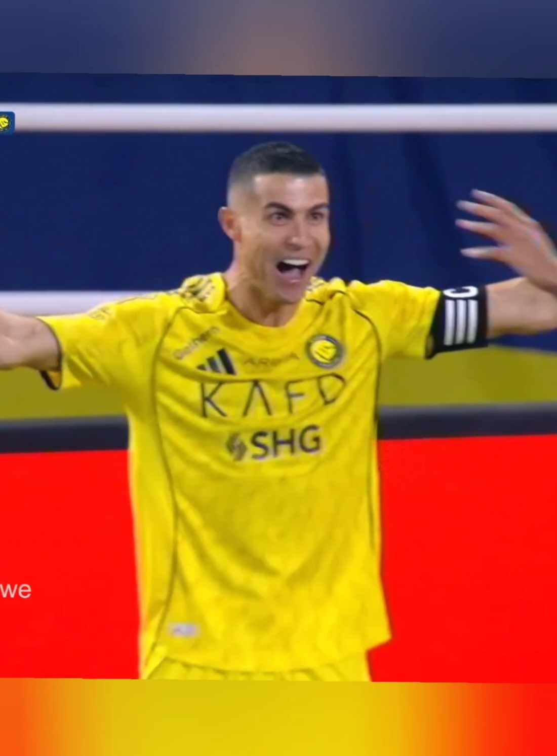Alnassr vs Alhazm Cristiano Ronaldo goal #cristianoronaldo #cristiano #alnassr #ronaldo #alhazm 