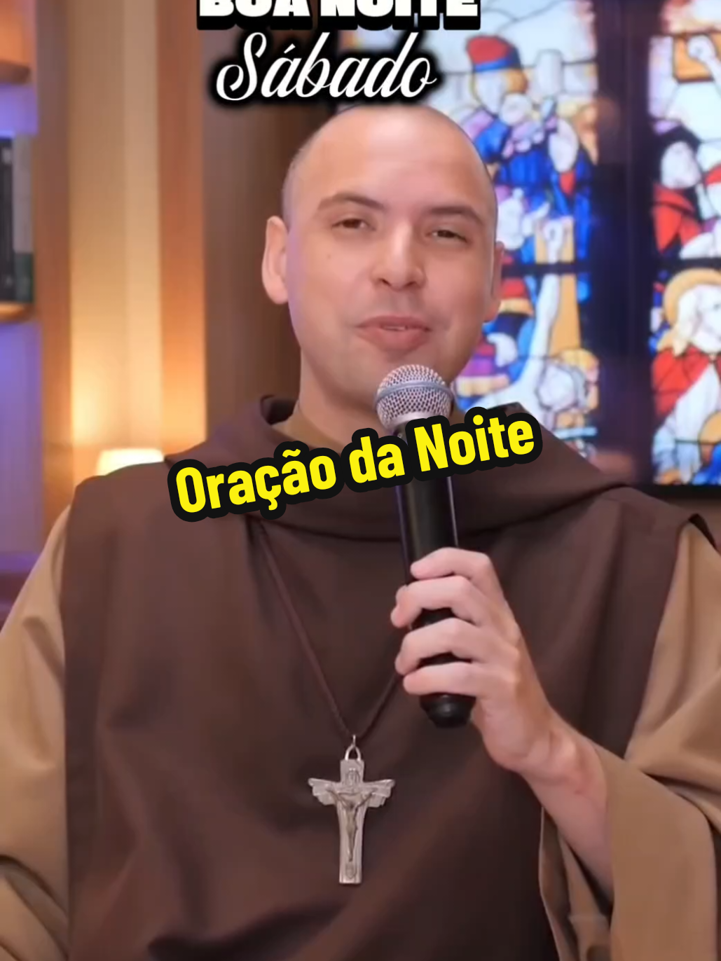 Oração da Noite - Sábado de descanso em Deus #FreiGilson #oraçãodanoite  #boanoitecomdeus #sabado 