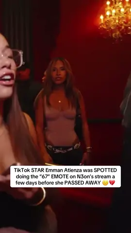TikTok STAR Emman Atienza was SPOTTED doing the “67” EMOTE on N3on’s stream a few days before she PASSED AWAY 😕💔 | #n3on #emmanatienza #chloeparker #67 