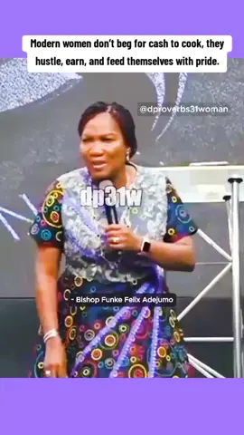 Modern women don’t beg for cash to cook, they hustle, earn, and feed themselves with pride. #dproverbs31woman #fyp #viral #tiktokuk #tiktokusa 