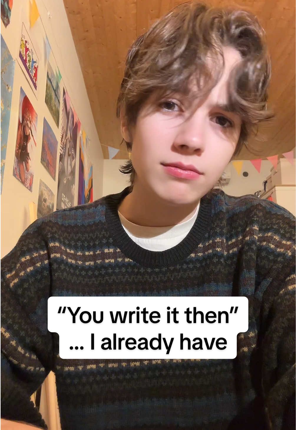 Sorry not sorry buddy #ao3 #fanfic #byler #mlm 