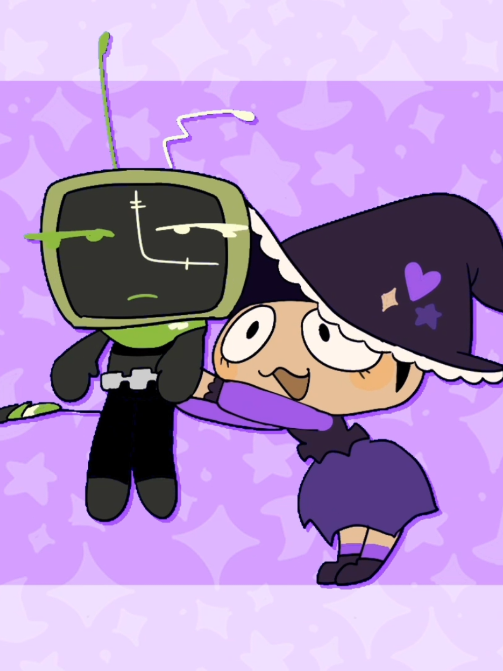 i love this song 🪄 #dandysworld #animation #clipstudiopaint #roblox #shelly 