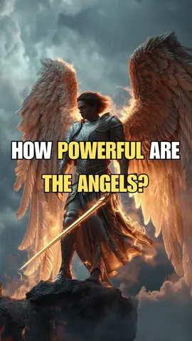 How powerful are Angels? #bible #angels #fyp 