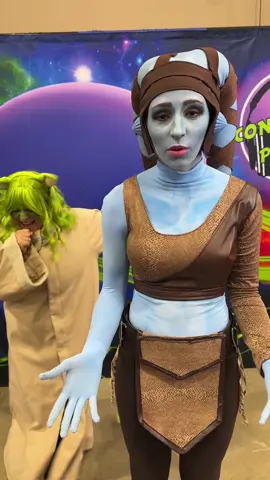 Grogu is just a menace 😂  @clockychan  #grogu #aylasecura #starwars #cosplay 