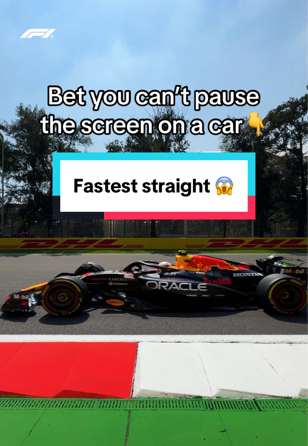 this is what 350 km/h (217 mph) looks like 😱 #f1 #mexicogp #Motorsport 