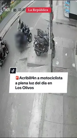 🚨Dos sicarios en moto interceptaron a un motorizado frente al Mercado Productores en Los Olivos. #losolivos #noticiasperu #crimen #inseguridad 