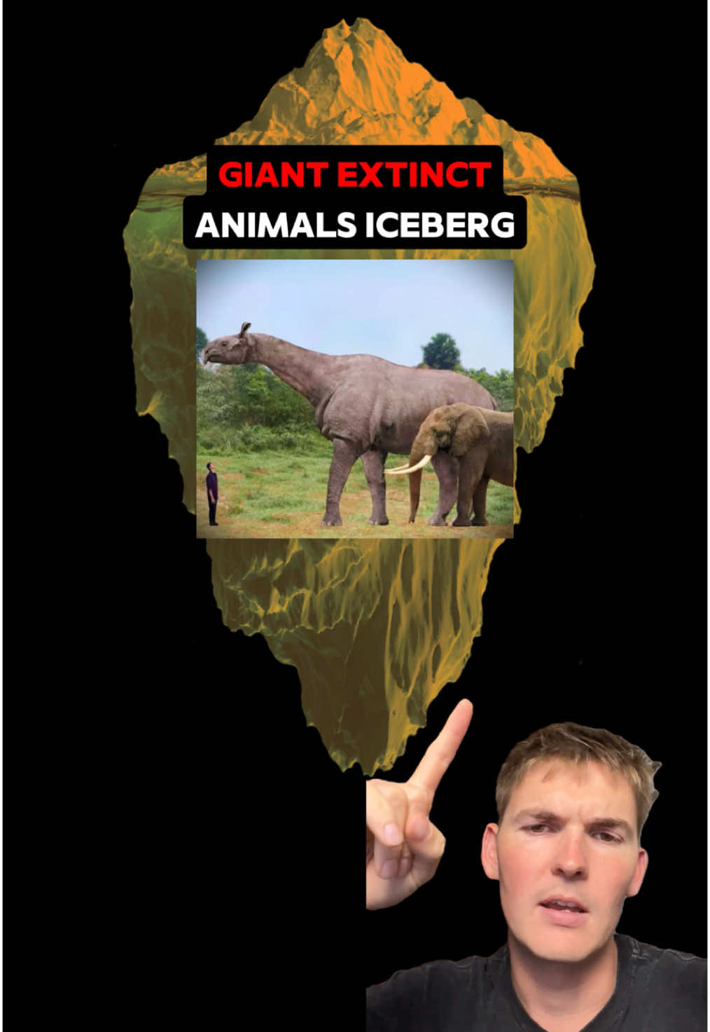 Giant Extinct Animals iceberg