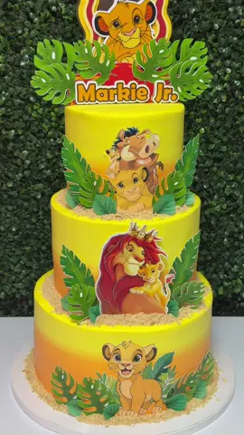 Pastel del rey leon #lapequebakery #panaderia #pastel #bakery #comida 