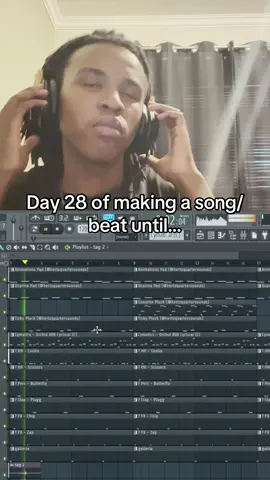 Day 28 of making a song/beat until…#beat #producer #viraltiktok #fypシ゚ #foru 
