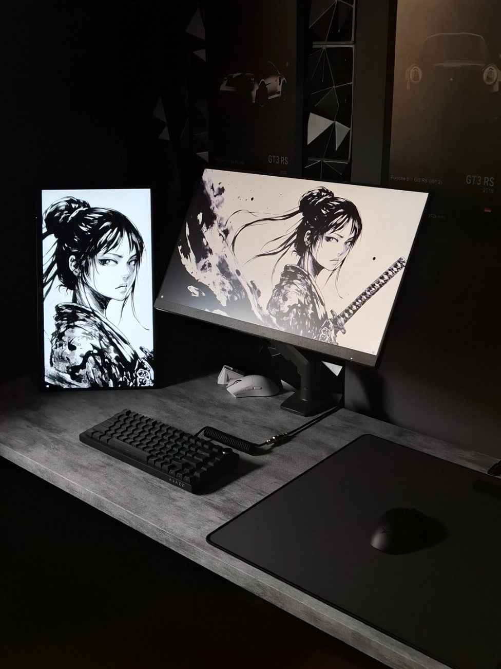 natural light 🤍 #setup #clean #minimalist #asthetic #techtok 