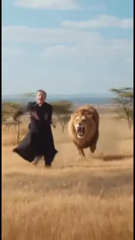 Un león va persiguiendo a un cura. Lo alcanza, el cura se arrodilla y dice entre lágrimas: —¡Por favor, Señor, haz que este león se vuelva cristiano! El león le pone la mano en la cabeza y dice: —Bendice, Señor, estos alimentos que vamos a tomar 😂 ——— 👇 Así funciona @chistesvivos 👇 Cada día elegimos los chistes con más likes de los comentarios y los convertimos en vídeo. ✍️ Escribe tu chiste abajo. ❤️ Dale like al que quieras ver hecho realidad mañana.#fyp #chistes #humor 