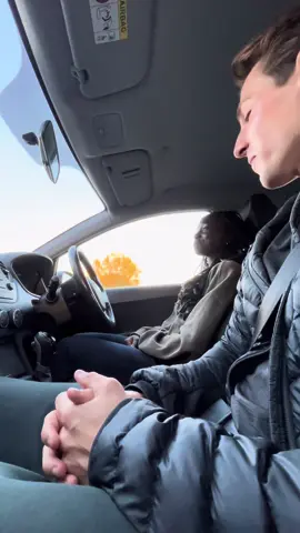 He let me drive one of his families smaller cars to practice/crash 🥺 #fyp #couple 