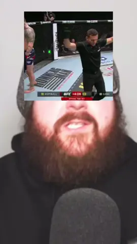 MMA Guru reacts The No Contest due to Eye Pokes! #ufc_mma_sport #tomaspinall #cirylgane #mmaguru 