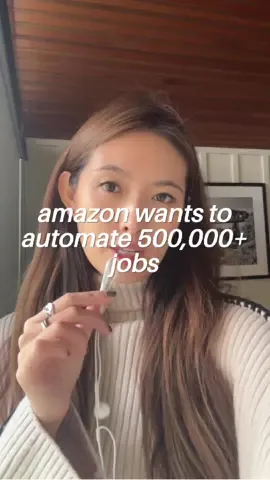 leaked internal docs show Amazon’s plans to replace over 500,000 jobs #amazon #jobs #hiring #robots #bigtech 