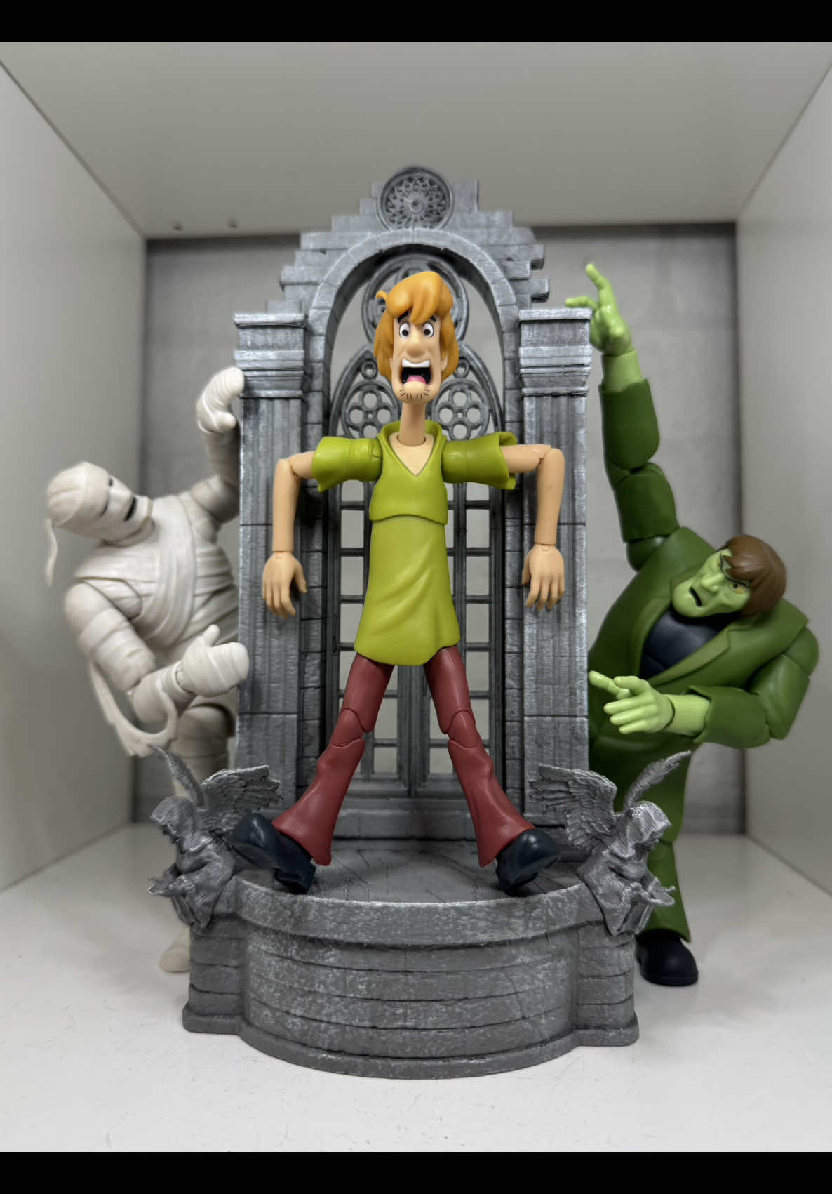 Jada Toys Scooby Doo Shaggy, Mummy of Ankha and Creeper Action Figures👻 #scoobydoo #shaggy #halloween #brickaway #jadatoys 