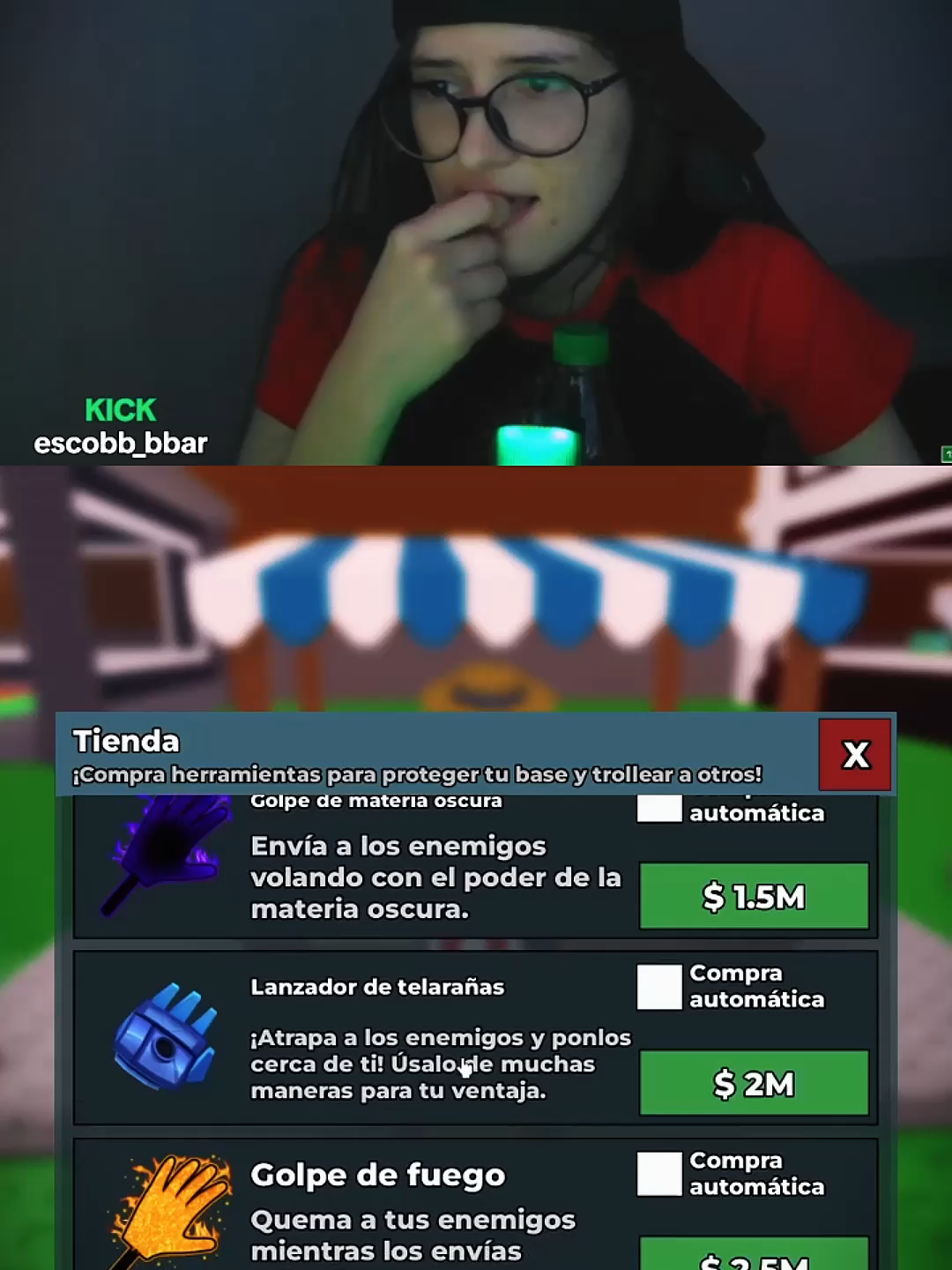 Pollito pal almuerzo #streamer #kickclips #videojuegos #viraltiktok #gameplay #foryou #fyp #kick #esco4b #robloxfyp #robloxfunny #brainrots #brainrotmeme #robaunbrairont