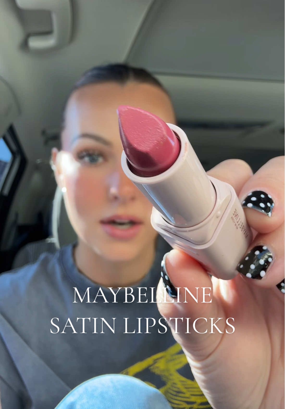 I got the satin finish and it is SOOO HYDRATING😻 #maybelline #serumlistick #lipcombo #berrylipcombo 