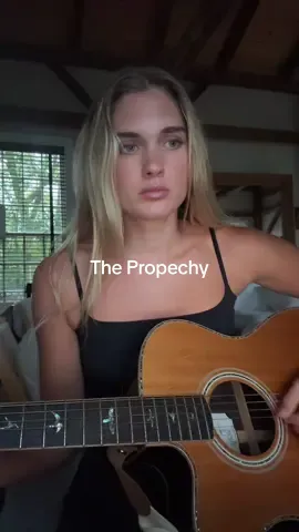 The prophecy 🖤 #theprophecytaylorswift #ttpd #cover 