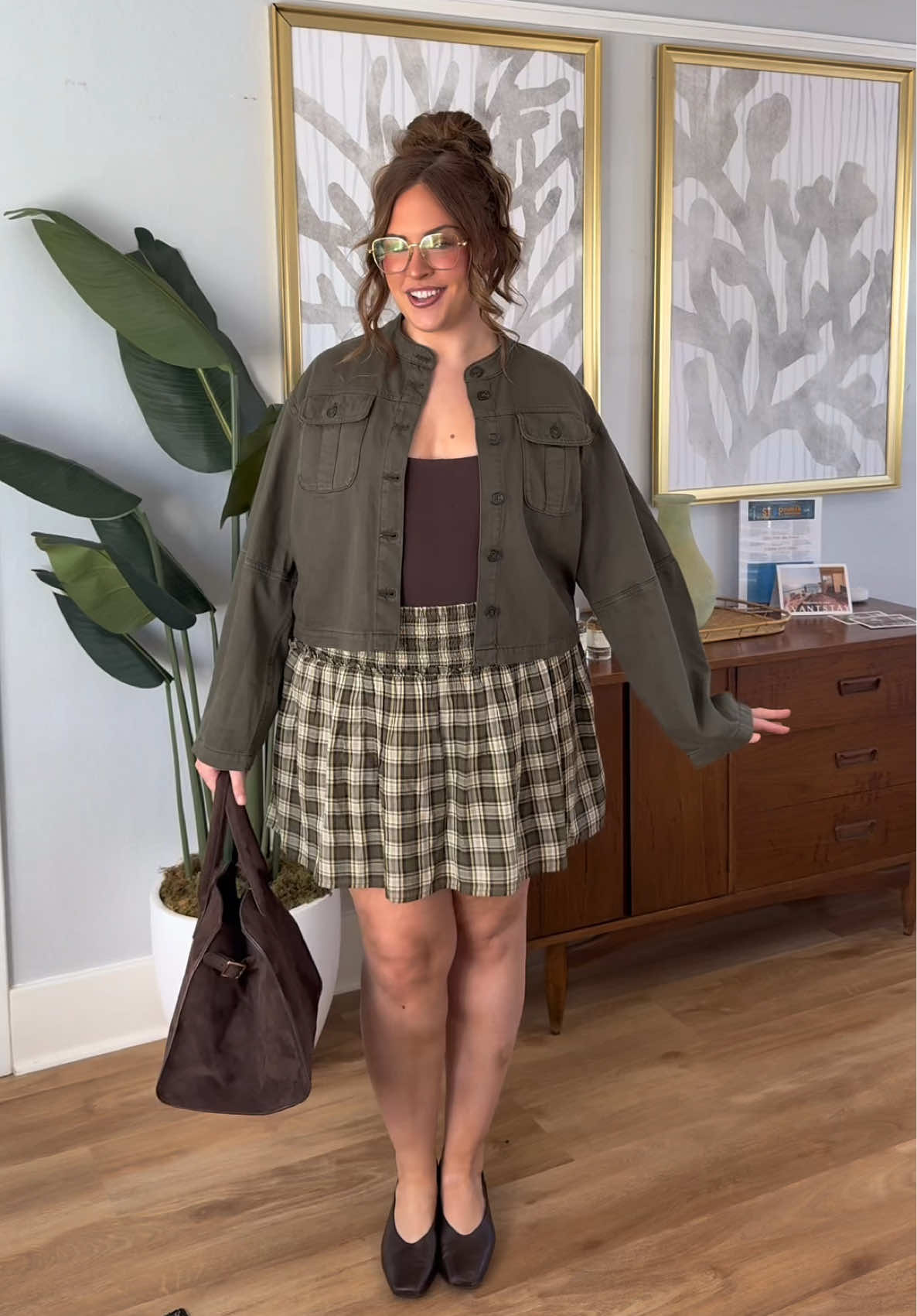 Outfit 🔗 on my LTK!🤍 #unposedatallangles #midsizefashioninspo #size14 #size16 #midsizestyle