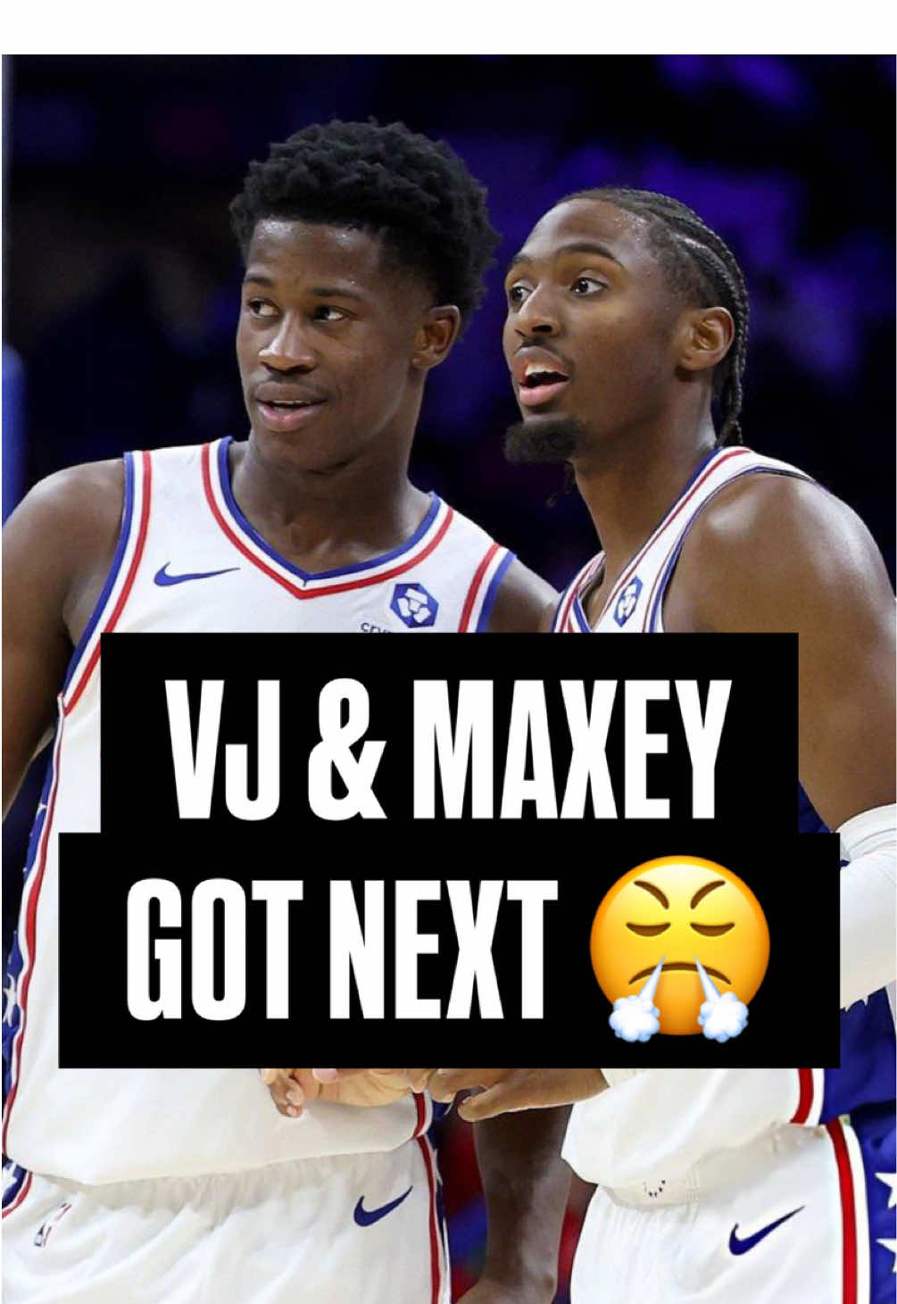 VJ Edgecombe and Tyrese Maxey are the future 💯