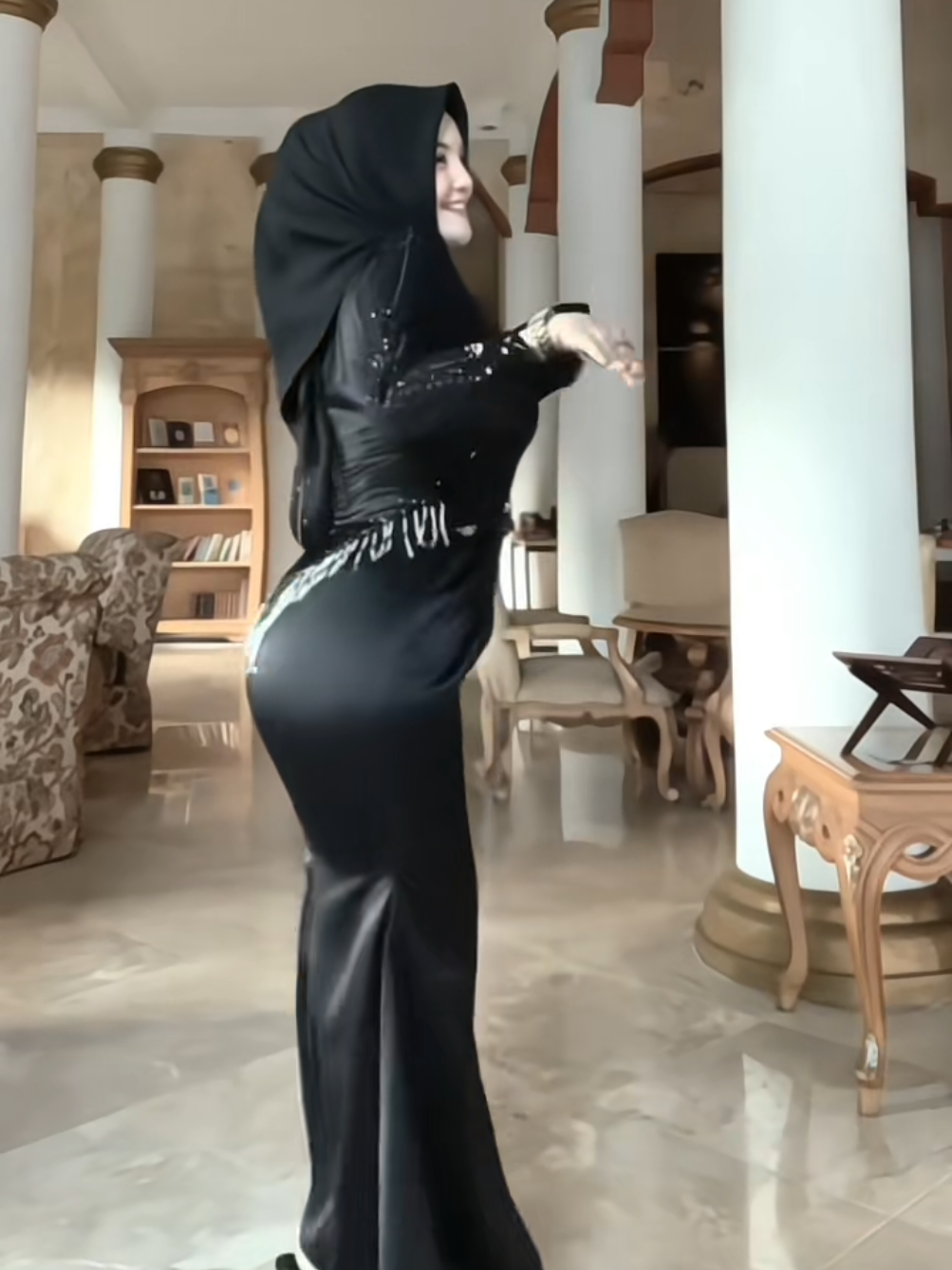 drees hitam ter fav✨ #fyp  #dress #dresscantik #dresslebaran #dresskondangan 