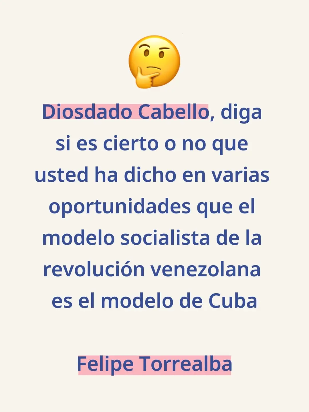 Diosdado Cabello que modelo socialista sigue Venezuela