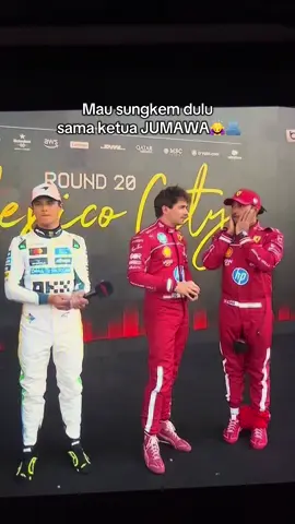 Hasil Qualifying Mexican GP  1. Norris (Pole)  2. Charles (second) 3. Lewis (third)  #formula1 #f1girlsindonesia 