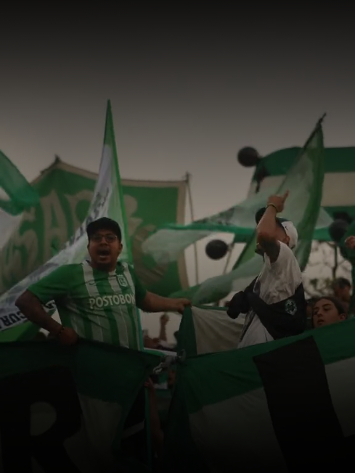 Llenamos Todas las Canchass ⚽️💚🤍#pasionverdolaga #verdolagas💚 #atleticonacional #miverde #barrasbravas 