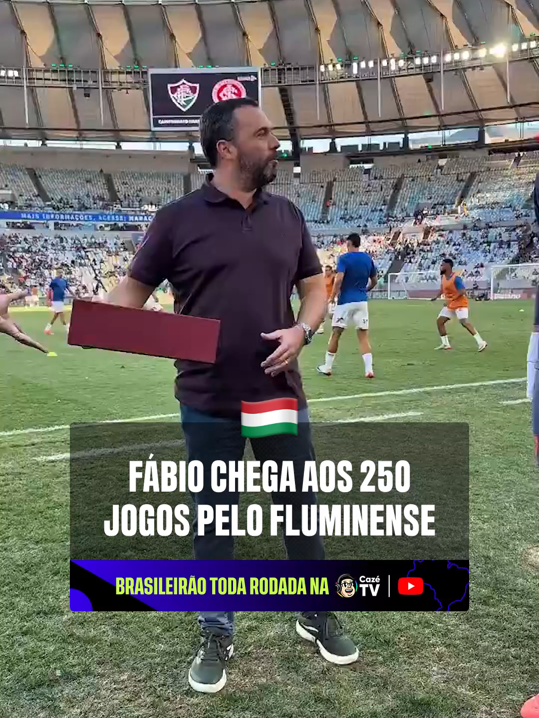 ELE É FOD@! 🔥 ALÉM DE SER O JOGADOR COM MAIS JOGOS DA HISTÓRIA DO FUTEBOL, TÁ? ABSURDO! 🗣️ 📹 Fluminense #FutebolBrasileiro #TempoRealCazéTV #Fluminense #Fábio