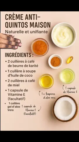 Faire fondre le beurre de karité au bain marie et ajouter les autres ingrédients. Appliquer sur les quintaux matin et soir.                           3 soirs par semaine appliquer la creme Kojivit ultra. #pourtoii #hyperpigmentation #cotedivoire🇨🇮 #astuce #france 