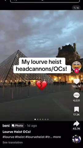 Ffs #louvre #heist #louvremuseum #fyp #viral 