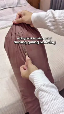 #sarungbantalguling dengan resleting