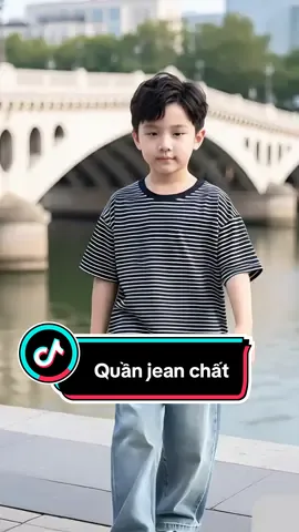 Quần jean ống rộng cực đẹp cực chất cho bé các mẹ ơi#thoitrangtreem #quanjeannam #quanbonam #xuhuongtiktok 