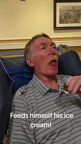 Ice cream is definitely mystical and magical for some people!! Go Pat!! #moonbeamicecream #grief #thelonggoodbye #awareness #alzheimersawareness 