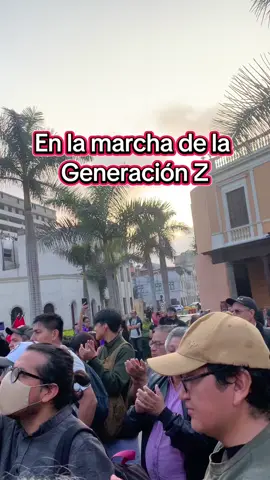 En la marcha de la generación Z#todosunidos