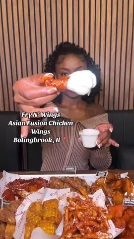 Better than Wingstop !? 👀  Fry N’ Wings is a must-try local food spot you’re craving wings 🍗🔥 We got the chance to try them in Bolingbrook and they did not disappoint!   @Fry N' Wings - Bolingbrook  #Foodie #eatwithme #cheapeats #bolingbrook #illinois #frynwings #wings #foodreview #newrestaurant #wingstopmukbang #chicago #mukbang #fy #eating #eatingshow 