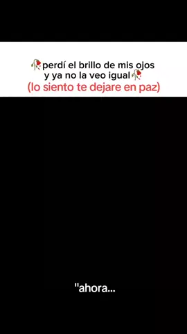 te deje de mirar te dejaré en paz sigue con tu vida y cuidate... frases para compartir. 😞🥀🥀🥀#💔 #dejarlair #amor💔 #sad #fyp 