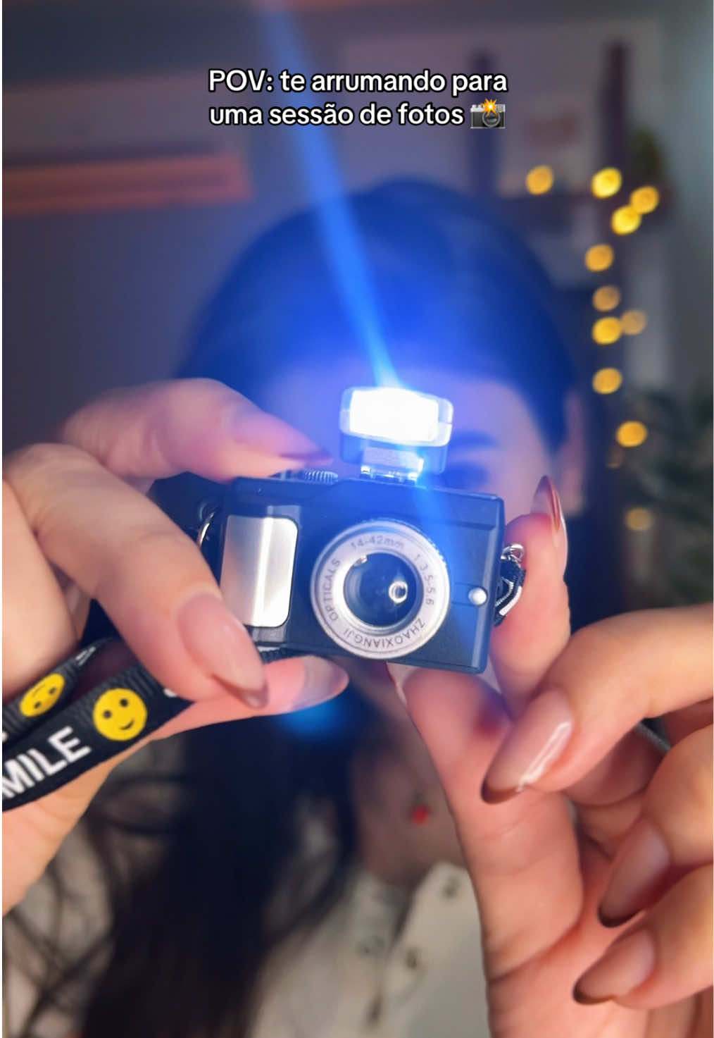 asmr POV: te arrumando para uma sessão de fotos 📸 #asmr #POV #asmrpov #fotos #photography 