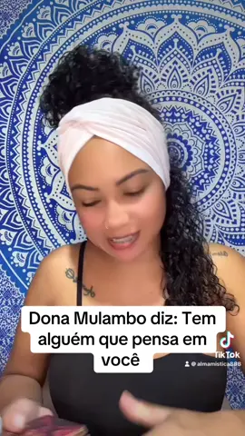 Tem alguém que pensa em você #mariamulambo #cartadodia #viralizarnotiktok #baralhocigano #monetizartiktok 