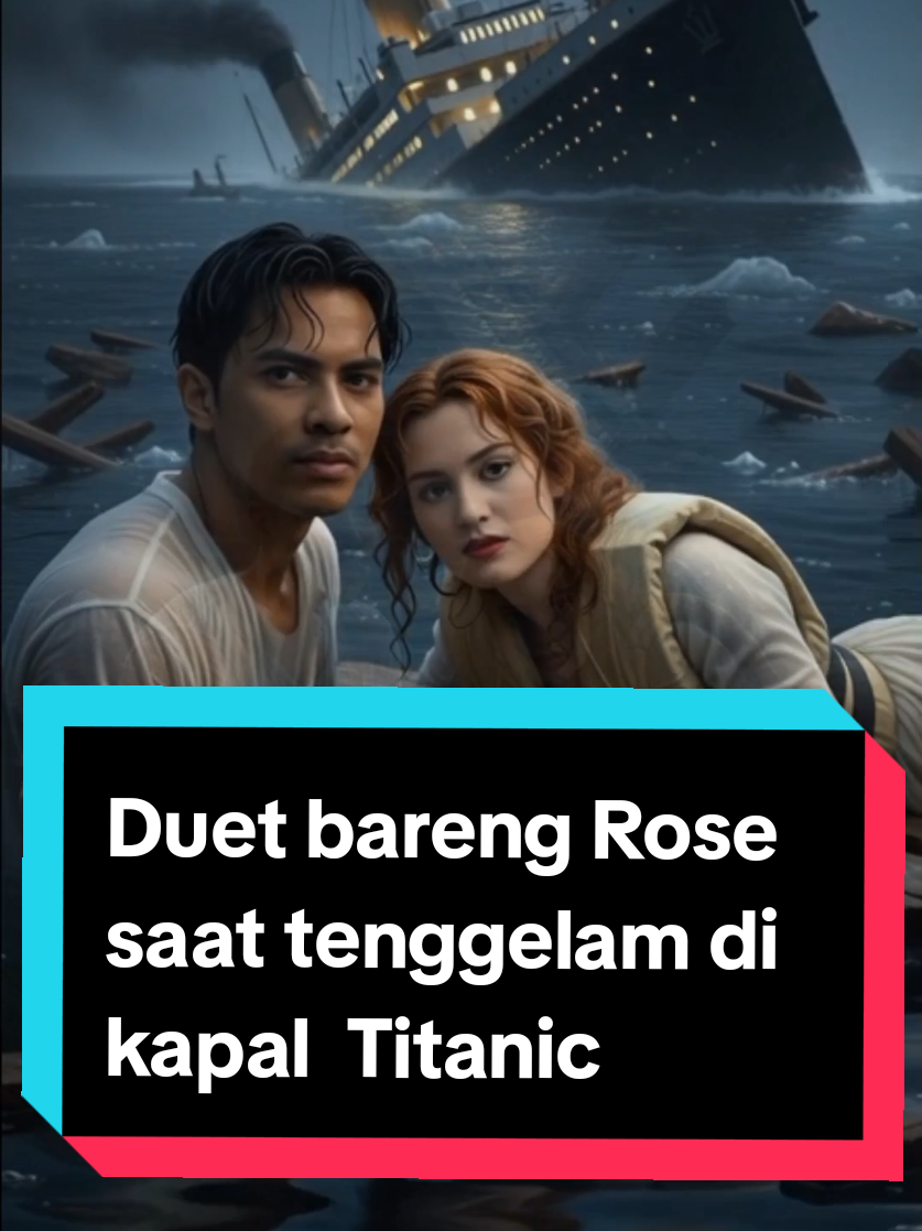 Yang tanya adegan saat kapal titanic tenggelam ni sudah ada ya 🥰 #myheartwillgoon #titanic #titanicmovie #rose 