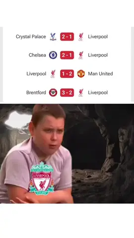 Liverpool kalah 4 pertandingan beruntun di Premier League😹😹😹 #liverpool #meme #fyp 